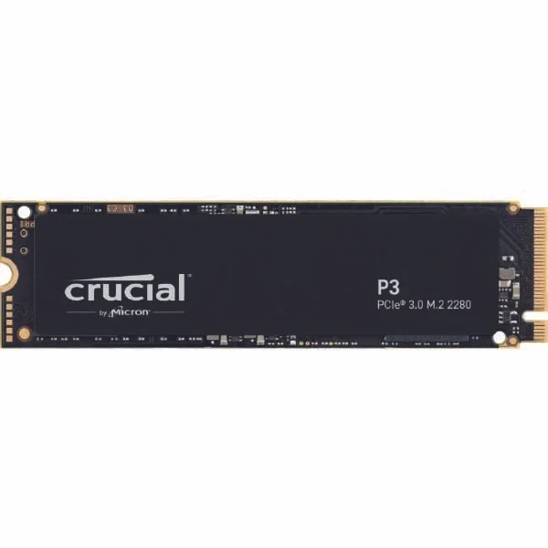Crucial P3 500GB M.2 PCIe Gen3 NVMe